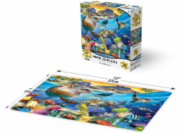 PRIME 3D PUZZLE - Želví pláž 48 dílků