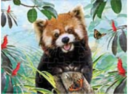 PRIME 3D PUZZLE - Červená panda 48 dílků