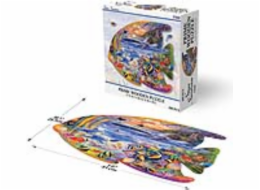 PRIME 3D Dřevěné PUZZLE - Ryba 200 dílků