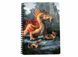 PRIME 3D SEŠIT A5 - Zlatý horský drak