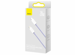 Kabel USB-C pro Lightning Baseus řady Dynamic 2, 20 W, 1 m (fialový)