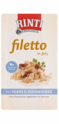 RINTI Filetto Chicken fillet with lamb - vlhké krmivo pro psy - 100g