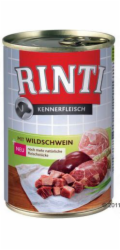 RINTI Kennerfleisch Venison - vlhké krmivo pro psy - 400g