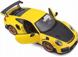 Maisto Porsche 911 GT2 RS (žlutý) kompozitní model v měřítku 1:24