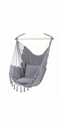Houpačka 2Kids Toys Závěsné houpací křeslo šedé