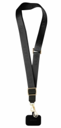 Guess Crossbody popruh Nylon 4G Charm, B