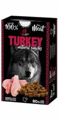 ALPHA SPIRIT Krůta natural snacks - pamlsek pro psa - 80g