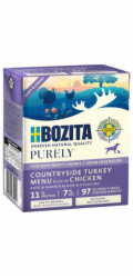BOZITA Purely Paté Duoprotein Junior Chicken and turkey - vlhké krmivo pro psy - 370g