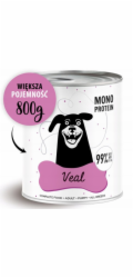 PAKA ZWIERZAKA Pepe Veal - vlhké krmivo pro psy - 800g
