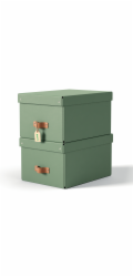 LEITZ úložný box, karton, velikost M, 2 ks zelený