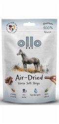 OLLO Air-Dried Horse strips - pamlsek pro psa - 80g