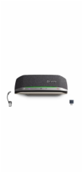 HP Poly Sync 20+M - Chytrý telefon - Bluetooth - kabelové, bezdrátový - USB-A, USB-C - cerná - certifikováno pro Microsoft Teams