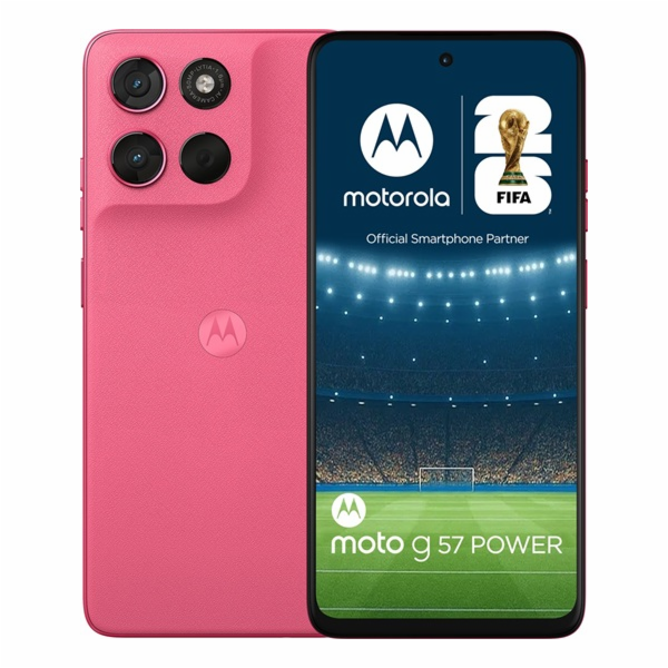 MOTOROLA Moto G57 12+256GB Pink Lemonade