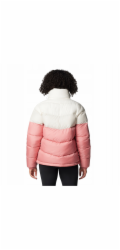 Columbia Bunda Puffect II Colorblock 2088481629 Růžová S