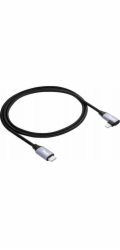 Akyga Angle Kabel USB-C / Lightning 1m AK-USB-56 30W Mesh