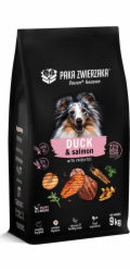 PAKA ZWIERZAKA Puppy Duck with salmon S - suché krmivo pro psy - 9kg