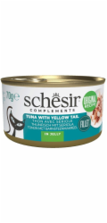 SCHESIR Complements Tuna with yellow tail in jelly - mokré krmivo pro kočky - 70g