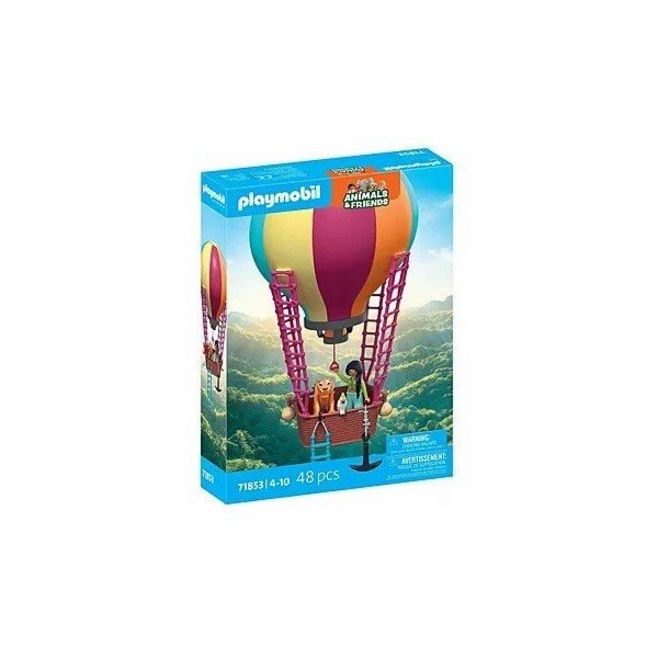 Playmobil Zvířata a přátelé 71853 Let balónem