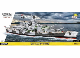 Cobi Klocki Historická sbírka bitevní lodi Tirpitz 2810 kusů