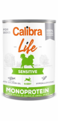 CALIBRA LIFE Sensitive králík - vlhké krmivo pro psy - 0,4kg