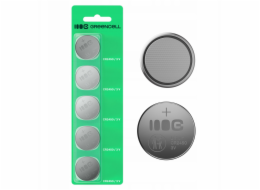 Green Cell 5x knoflíkové baterie CR2450