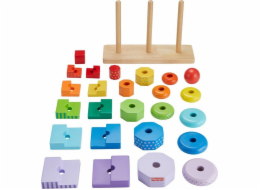 Fisher Price Vzdělávací hračka Pyramidy
