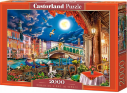 Castor Puzzle 2000 dílků Romantická noc v Benátkách