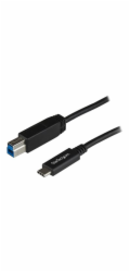 StarTech USB-B – USB-C kabel USB 1 m černý (USB31CB1M)