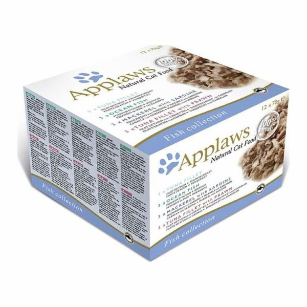 APPLAWS Fish selection multipack in broth - mokré krmivo ...