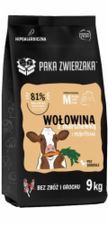 PAKA ZWIERZAKA Beef with carrots M - suché krmivo pro psy - 9kg