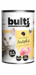 BULTI Rich in turkey - mokré krmivo pro kočky - 400g