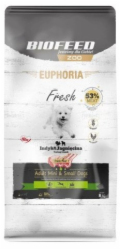 BIOFEED Euphoria Fresh Adult Mini & Small Turkey with lamb - suché krmivo pro psy - 8kg