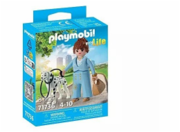 Playmobil Můj život 71736 Žena s dalmatinem