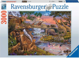 Ravensburger Polska Puzzle 3000 dílků Zvířecí říše
