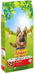 PURINA Friskies Active - suché krmivo pro psy - 10 kg
