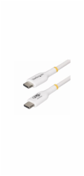 StarTech 1m USB C Charging Cable, USB-IF Certified USB-C Cable, 240W - USB kabel - USB-C (M) do USB-C (M) - USB 2.0 - 48 V - 5 A - 1 m - neobsahuje halogen, pasivní, technologie Extended Power Range (