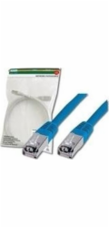 DIGITUS patch kabel Cat5E, SF/UTP - 3m, modrý