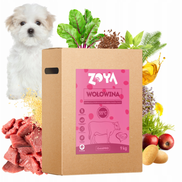ZOYA ColdPRO Beef - suché krmivo pro psy - 9kg