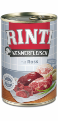 RINTI Kennerfleisch Horse - vlhké krmivo pro psy - 400g