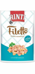 RINTI Filetto Chicken fillet with salmon - vlhké krmivo pro psy - 100g