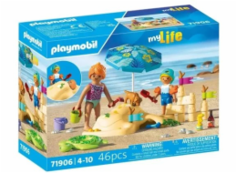 Playmobil Sada figurek Můj život 71906 Rodinná pláž