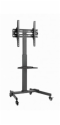 Gembird TVS-55T-01 Stojan na TV s kolečky (naklápěcí), 32" - 55", černý