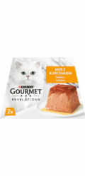 PURINA Gourmet Revelations Mousse with chicken in sauce - mokré krmivo pro kočky - 2x57g
