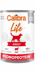 CALIBRA Adult Beef with carrots - vlhké krmivo pro psy - 400g