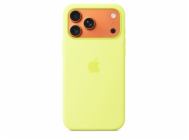 iPhone 17 Pro Max Silicone Case with MS–Neon Yell.