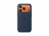 iPhone 17 Pro Silicone Case with MS – Midnight