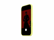 iPhone 17 Pro Silicone Case with MS – Neon Yellow