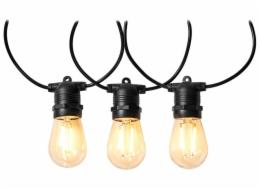 NEDIS Wi-Fi chytré dekorativní LED/ Party Lights/ teplá bílá/ 10 LED s/ Android & iOS/ Nedis® SmartLife/ 9 m