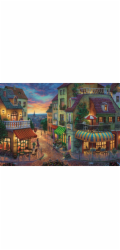 CLEMENTONI Delione Kolem Paříže 32085, 97,5 cm x 66,8 cm