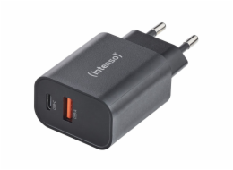 Intenso Power Adapter W30AC 1x USB-A 1x USB-C 30W      black